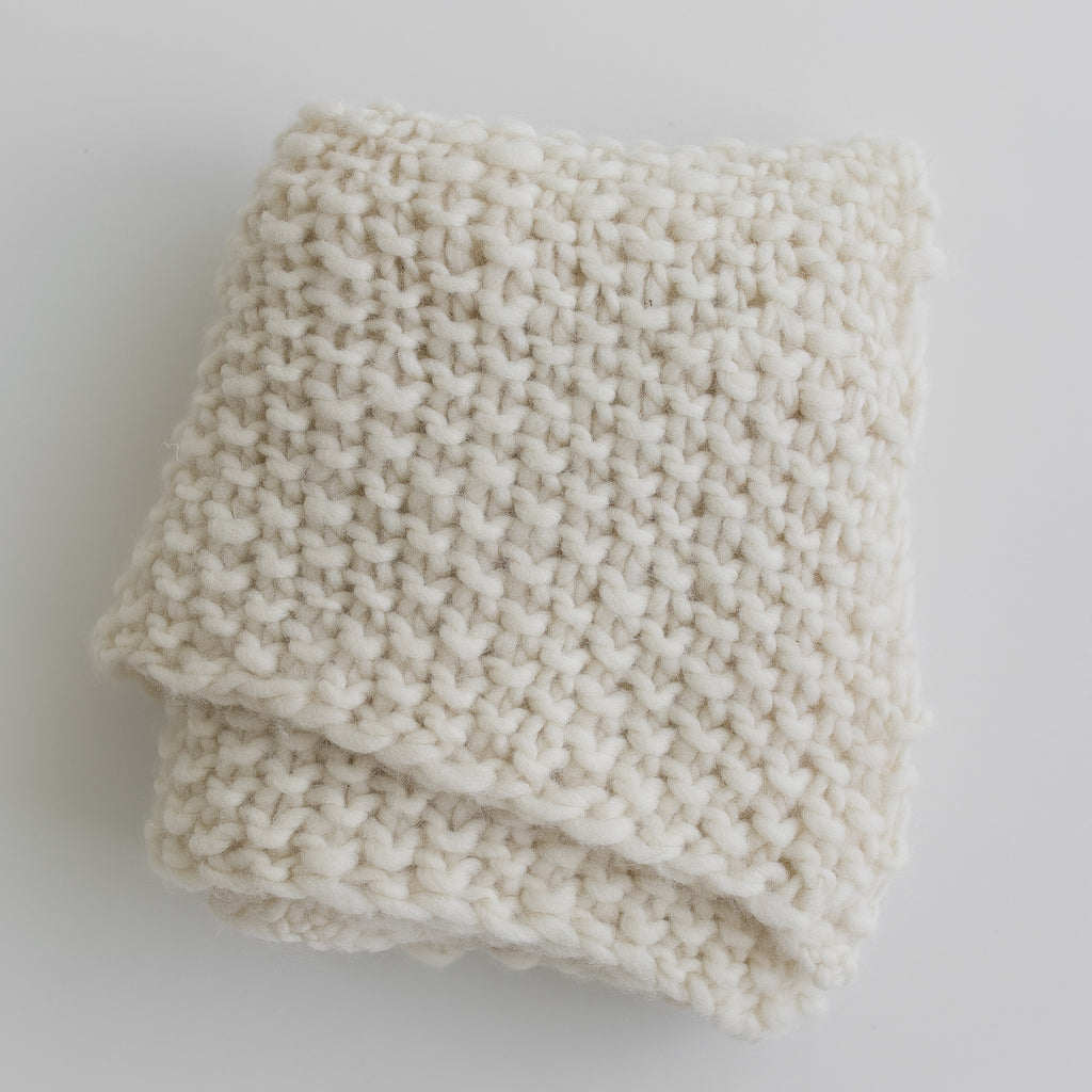 Bulky Knit Blanket